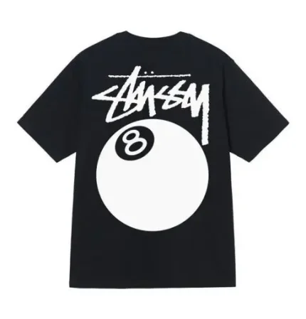 Stussy 8 Ball Black Shirt