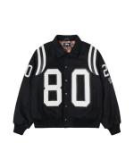 Stussy 80 Wool Varsity Black Jacket