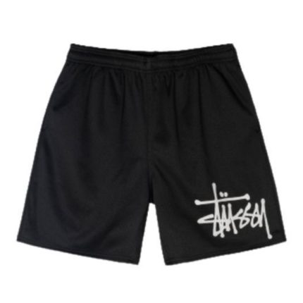 Big Basic Mesh Black Stussy Short