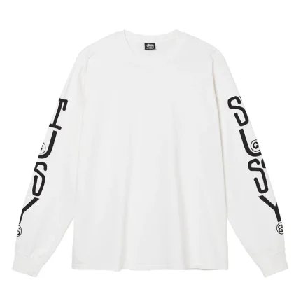 Stussy Classic Stack Pigment Dyed Ls Sweatshirt