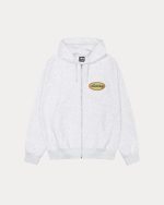 Stussy Legacy Oval Ash Heather Hoodie
