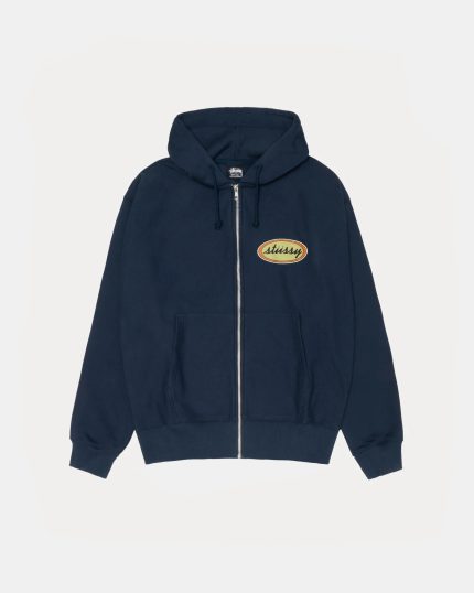 Stussy Our Legacy Work Zip Navy Hoodie