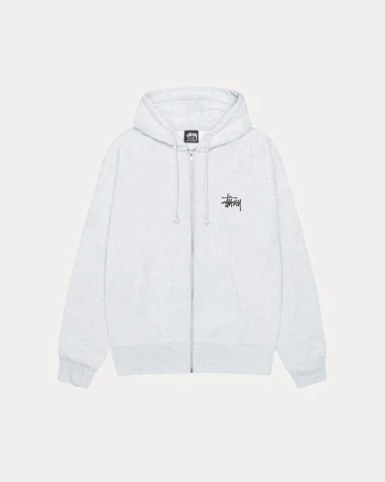 Basic Stussy Zip Hoodie