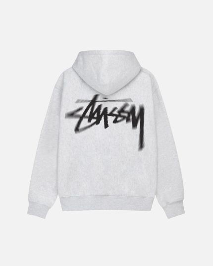 Dizzy Stussy Hoodie – Grey