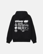 DNA Stussy Zip Hoodie