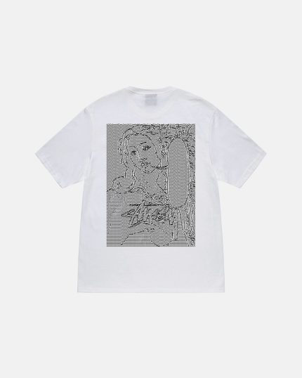 DOTS & LOOPS TEE-WHITE