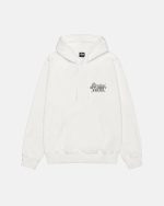 IST Stussy Tribe Pigment White Hoodie