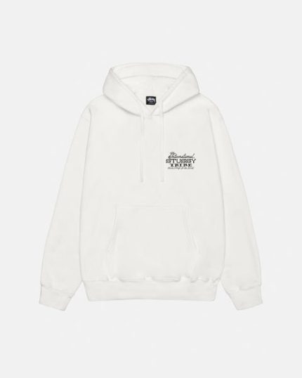 IST Stussy Tribe Pigment White Hoodie