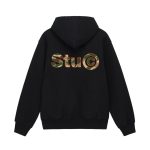 STUSSY STU C. HOODIE BLACK