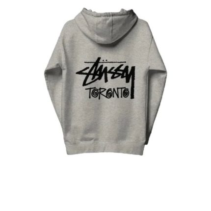 STUSSY TORONTO HOODIE ASH GREY