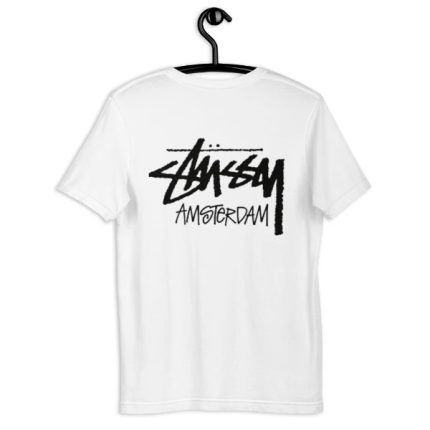 Stussy Amsterdam T Shirt White