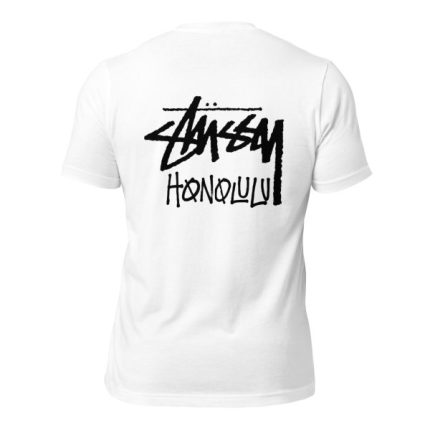 Stussy Honolulu Unisex T Shirt White