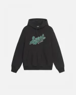STUSSY SATIN PATCH HOODIE