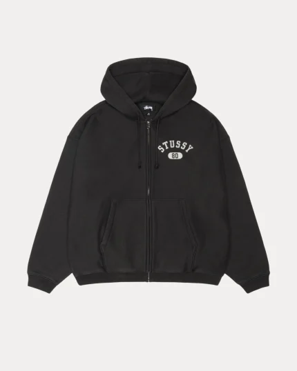SYUSSY VARSITY ZIP HOODIE