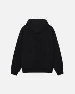 STUSSY WES WINGS HOODIE BLACK