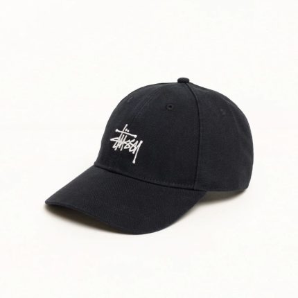 Stussy Canvas Cap Black