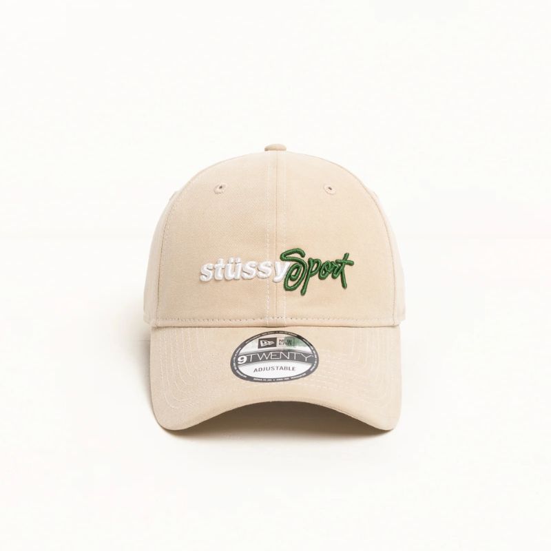 Stussy Sport Strapback Cap Khaki Stussy Sport Strapback Cap Khaki